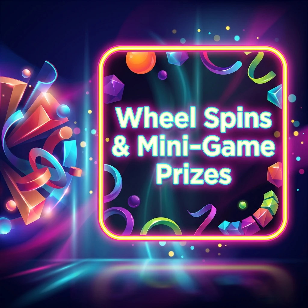 Wheel Spins & Mini-Game Prizes